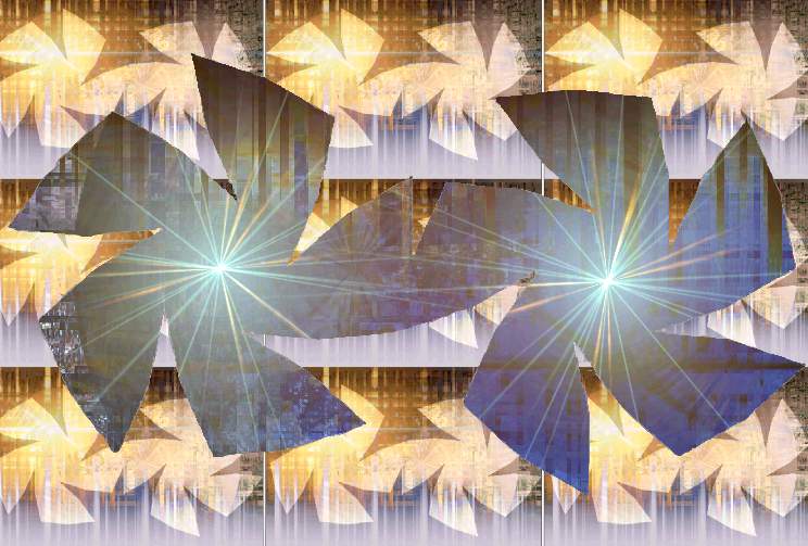 Beyond Duality / Au del de la Dualit / Ms all De Dualidad / ber Dualitt - an art work by T Newfields created in Nov. 2001